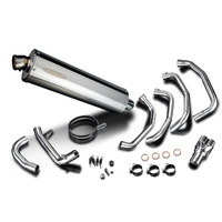 Kawasaki ZZR1100C/D 1990-2001 4 Into 1 450MM Oval Stainless Exhaust System Product thumb image 3