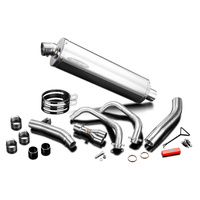 Yamaha XT700 Tenere 19-25 450MM Oval Stainless DE-CAT Full Exhaust System Product thumb image 3