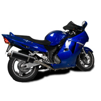 Honda CBR1100XX 1996-2009 450MM Oval Carbon 4-2 Complete System Product thumb image 3