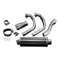 Yamaha YZF-R3 MT-03 2015-2024 450MM Oval Carbon Full Exhaust System Product thumb image 3