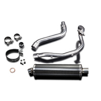 Suzuki DR650SE 1996-2024 450MM Oval Carbon Complete Exhaust System Product thumb image 3