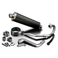 Honda CRF250L/M 12-16 Full 450MM Oval Carbon Exhaust System Product thumb image 3