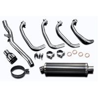 Kawasaki ZRX1100/ZRX1200 97-07 450MM Oval Carbon Full Exhaust System Product thumb image 2