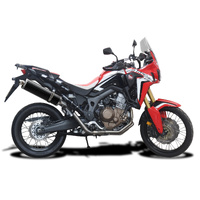 Honda CRF1000L Africa Twin 2016-2019 450MM Oval Carbon Full Exhaust System Product thumb image 3