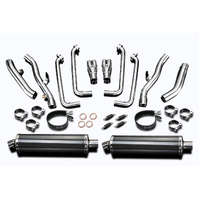 Yamaha FJR1300 2001-2005 450MM Oval Carbon Full Exhaust System Product thumb image 3