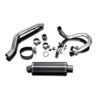 Suzuki DRZ400 S/SM 2005-2024 / Oval 350mm (14 inch) Carbon Fibre Silencer Complete System Product thumb image 3