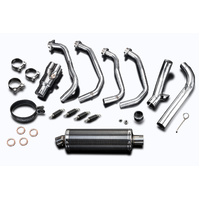 Kawasaki Versys 1000 2019-2021 350MM Oval Carbon Full Exhaust System Product thumb image 3