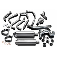 Honda VFR800 Vtec 2002-2013 320MM TRI-OVAL Stainless Full Exhaust System Product thumb image 3