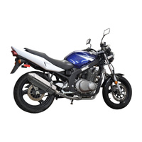 Suzuki GS500E/F 2-1 1989-2019 320MM TRI-OVAL Stainless Complete Exhaust System Product thumb image 3
