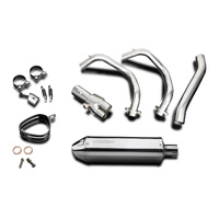 Yamaha MT-07 FZ07 14-21 320MM TRI-OVAL Stainless Full Exhaust System Product thumb image 3