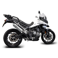 Triumph Tiger 900 GT 2020-2023 850 Sport 320MM TRI Oval Stainless Full Exhaust Product thumb image 3