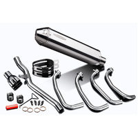 Kawasaki ZRX1100/ZRX1200 97-07 420MM TRI-OVAL Stainless Full Exhaust System Product thumb image 3