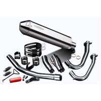 Kawasaki Ninja 400 Z400 18-22 420MM TRI Oval Stainless Complete Exhaust System Product thumb image 3