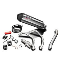 Yamaha MT-07 FZ07 14-21 343MM X-OVAL Stainless Full Exhaust System Product thumb image 3