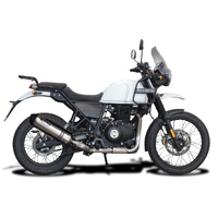 Royal Enfield Himalayan 16-23 343MM X-OVAL Stainless Exhaust System Product thumb image 3