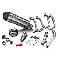 Kawasaki Versys 1000 2019-2023 343MM X-OVAL Stainless Full Exhaust System Product thumb image 3