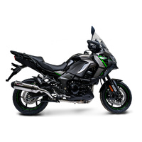 Kawasaki Versys 1100 2025 2026 343MM X-OVAL Stainless Full Exhaust System Product thumb image 3