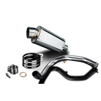BMW G310R G310GS 17-24 225MM OVAL STAINLESS DE-CAT FULL EXHAUST SYSTEM Product thumb image 3