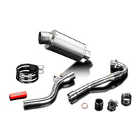 Kawasaki KLX250S 2006-2025 225MM Oval Stainless Full Exhaust System Product thumb image 3