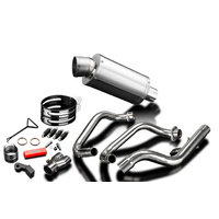 Suzuki GSX-8S 2023-2025 / SS70 Oval 225mm (9 inch) Silencer 2 into 1 Complete System 304 Stainless S Product thumb image 3