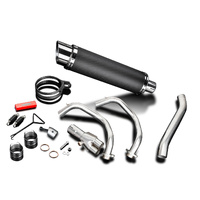 Yamaha MT-07 FZ07 14-21 350MM Round Carbon Full Exhaust System Product thumb image 3
