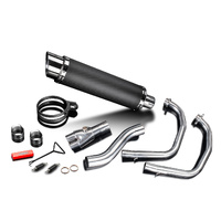 Yamaha YZF-R3 MT-03 2015-2023 350MM Round Carbon DL10 Full Exhaust System Product thumb image 3