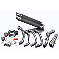 Kawasaki Z900RS 2018-2025 350MM Round Carbon Full Exhaust System Product thumb image 3
