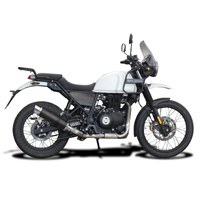Royal Enfield Himalayan 16-23 350MM Round Carbon Full Exhaust System Product thumb image 3