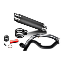 BMW G310R G310GS 17-24 350MM Round Carbon DE-CAT Full Exhaust System Product thumb image 3