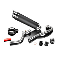 Kawasaki KLX250S 2006-2025 350MM Round Carbon Full Exhaust System Product thumb image 3