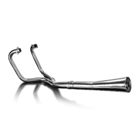 Honda CX500 CX500 Deluxe CX500C Custom 78-81 Megaphone 2 Into 1 Exhaust System Product thumb image 3