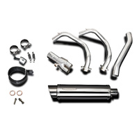 Yamaha MT-07 FZ07 14-21 350MM Round Stainless Full Exhaust System Product thumb image 3