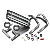 Kawasaki W650 W800 19-24 350MM Round Stainless Exhaust System Product thumb image 3