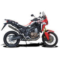 Honda CRF1000L Africa Twin 2016-2019 350MM Round Stainless Full Exhaust System Product thumb image 3