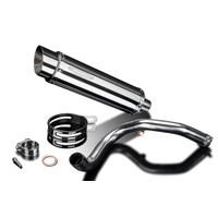 BMW G310R G310GS 17-24 350MM Round Stainless DE-CAT Full Exhaust System Product thumb image 3