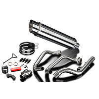 Suzuki GSX-8S 2023-2025 / SL10 Round 350mm (14 inch) Silencer 2 into 1 Complete System 304 Stainless Product thumb image 3