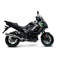 Kawasaki Versys 1100 2025 2026 350MM Round Stainless Full Exhaust System Product thumb image 3