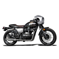 Kawasaki W650 W800 19-24 350MM Round Stainless GL10 Exhaust System Product thumb image 3