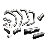 Honda CB750C 1980-1983 Cafe Racer Stainless Steel Exhaust System Product thumb image 3