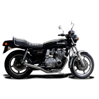 Suzuki GS1000E 78 79 80 4 Into 1 Straight Cafe Racer Stainless Exhaust System Product thumb image 3