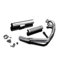 Yamaha XS650SE 1978-1985 2 Into 1 Straight Cafe Racer Exhaust System Stainless Product thumb image 3
