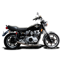 Yamaha XS750S XS850 1978-1981 3-1 Complete Stainless Steel Exhaust Cafe Racer Product thumb image 3