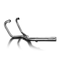 Honda CX500 CX500 Deluxe CX500C Custom 78-81 Cafe Racer 2 Into 1 Exhaust System Product thumb image 3