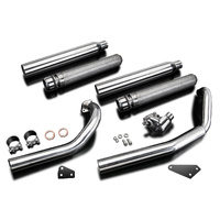 Yamaha XVS650 Classic/Dragstar/Custom 1997-2019 550MM Bull Nose Exhaust System Product thumb image 3
