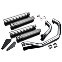 Yamaha XV535 Virago 87-03 550MM Bull Nose Exhaust System Product thumb image 3