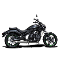 Kawasaki Vulcan S 650 15-21 410MM Bull Nose Full Exhaust System Product thumb image 3