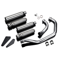 Yamaha XV535 Virago 87-03 410MM Bull Nose Exhaust System Product thumb image 3