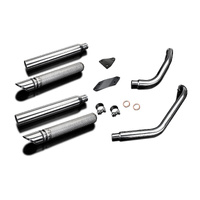 Kawasaki VN1500 VN1600 96-08 550MM Slash CUT Full Exhaust System Product thumb image 3