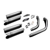 Honda VT750 2008-2018 550MM Slash CUT Full Exhaust System Product thumb image 3