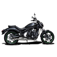 Kawasaki Vulcan S 650 15-21 410MM Slash CUT Full Exhaust System Product thumb image 3